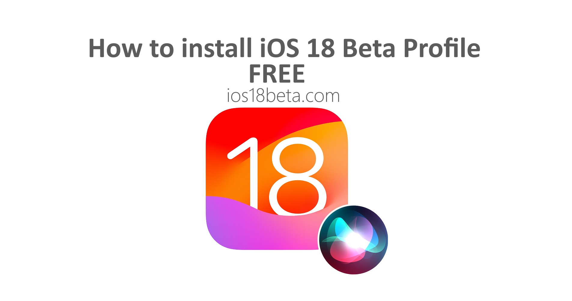 How To Install IOS 18 Beta Profile Free - IOS 18 Beta Profile Download