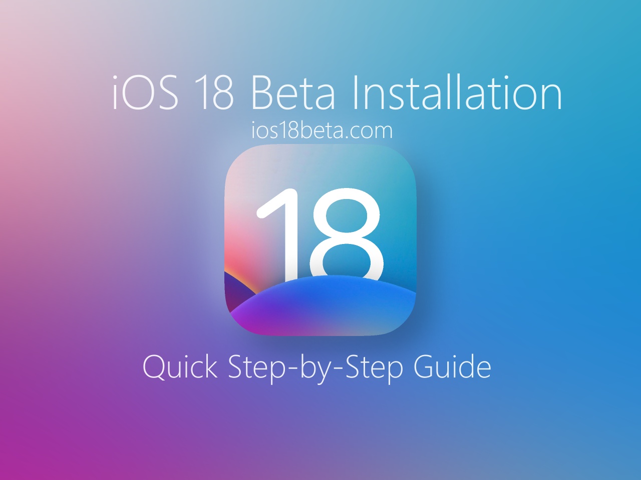 how to install ios 18 beta on iphone 13 pro max